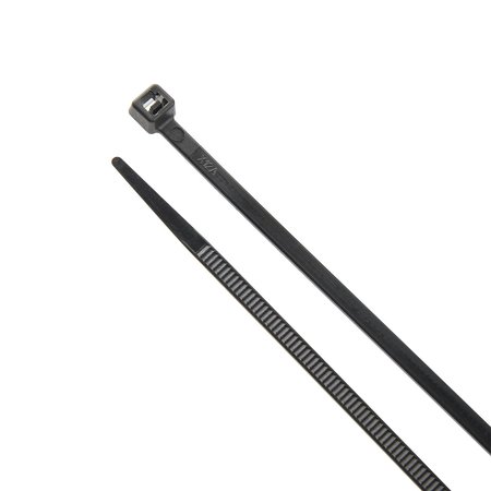 South Main Hardware 11" Black UV Resistant 40-lb. Zip Ties - 50PK 200105-50